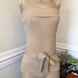 NY&Co Sparkly Tied Tube Tob Camisole